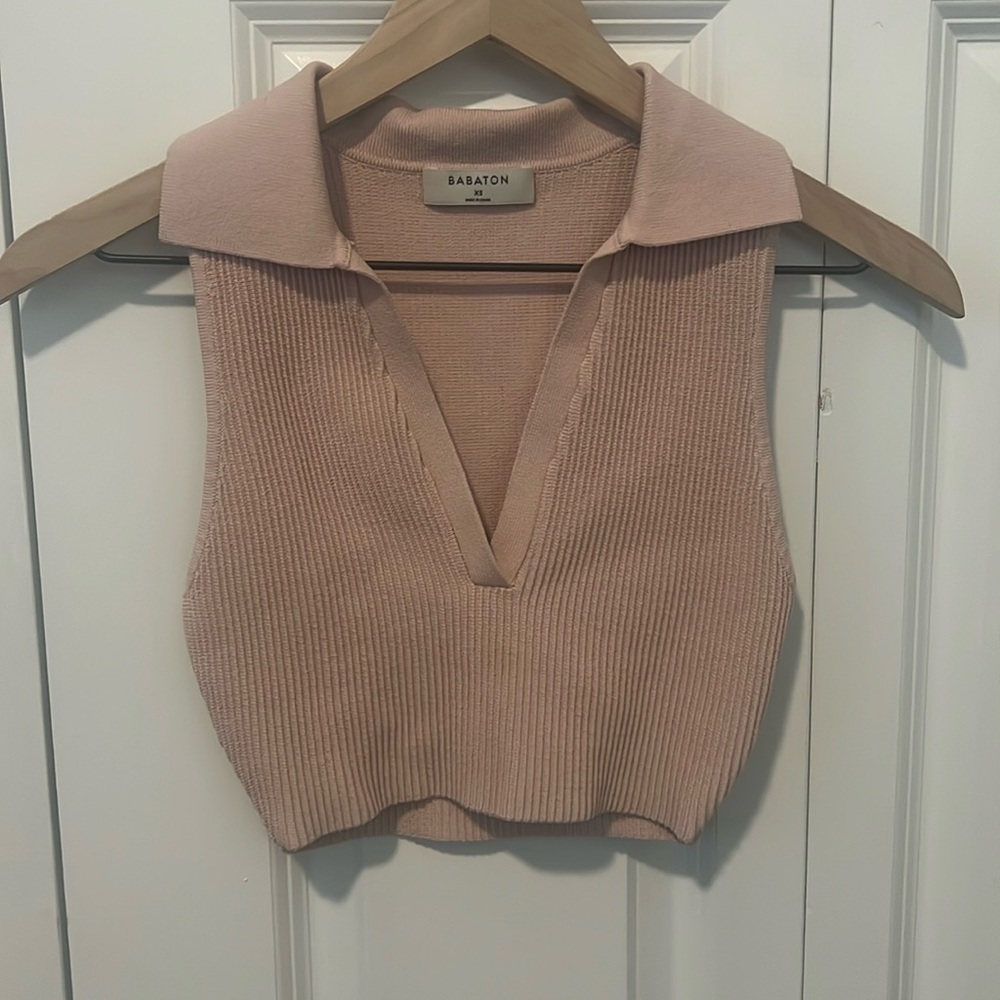 Aritzia Babson Sculp Knit Polo